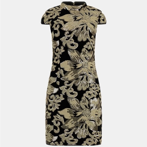 NWT Guess Estella Sequins Mini Dress - Picture 1 of 11
